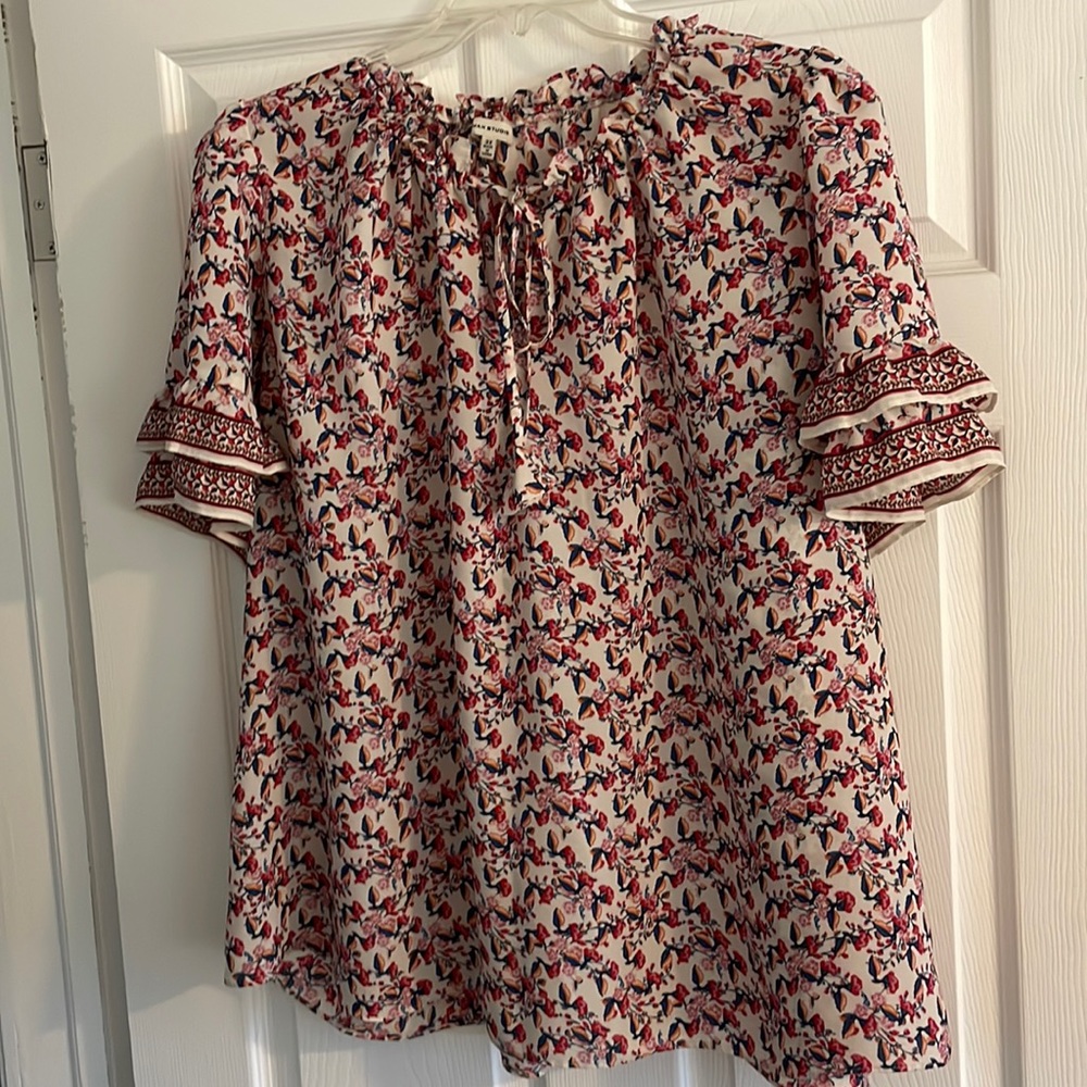 Floral blouse